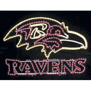  Baltimore Ravens NFL Football Rope Light