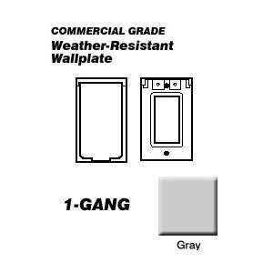  4998 GY Leviton Decora Weather Resistant Wallplates 