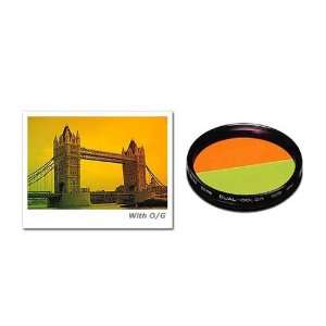  Hoya 52mm Dual Color Orange/Green Lens Filter Camera 