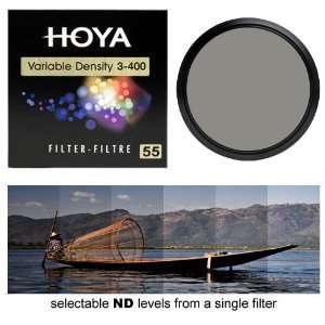  Hoya 55mm Variable Density 3 400 Filter