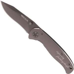  Folding Knife FK 425ATM Titanium coated 420 handle Sports 