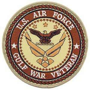 U.S. Air Force Gulf War Veteran Patch Brown 5 Patio 