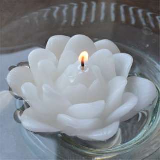 Lotus Flower Floating Candles Wedding Party  