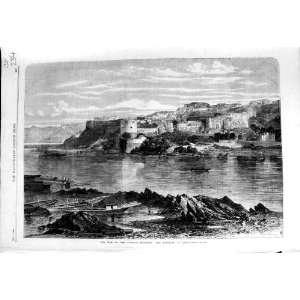    1868 WAR PUNJAUB FRONTIER FORTRESS ATTOCK FINE ART