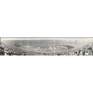  Panoramic Reprint of General view of Los Angeles Olympic 