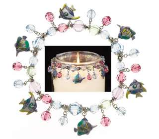 Tropical Fish Candle Jar Candy Jewelry Charms Decor  