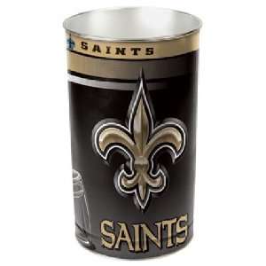  New Orleans Saints NFL Tapered Wastebasket (15 Height 
