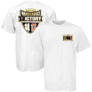   Auburn Tigers White Bragging Rights Score T shirt