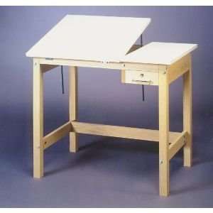  SPLIT TOP TABLE O/A 30x42x37h Drafting, Engineering, Art 