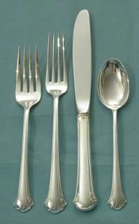 Chippendale Towle 4pc Place Setting Modern Style  