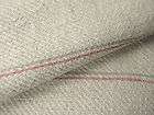 antique linen grain sack pillow folk art stripe textile expedited