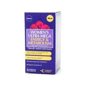  GNC Womens Ultra Mega Energy & Metabolism Health 