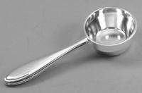Personalized Engraved Silver Plated Coffee Scoop  