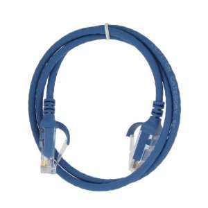   5HHOM 2L 5e Ultra High Flex Patch Cable, Ethernet Cord, 2 Feet, Blue