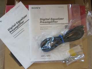 Rare Sony Mobile ES XDP 210EQ Digital Pre Amplifier Brand New  