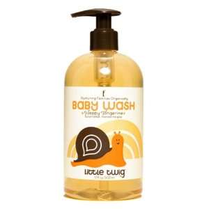Little Twig Bath Care Baby Wash, Tangerine, Lemon & Rosemary 17 fl. oz 