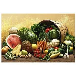  Fruits & Vegetables by unknown. Size 54.00 X 36.00 Art 