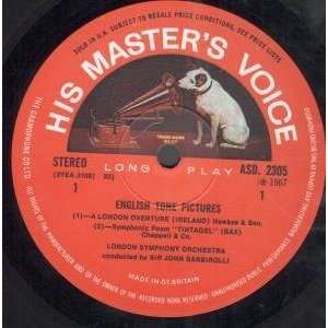   LP (VINYL) UK HIS MASTERS VOICE 1967 SIR JOHN BARBIROLLI Music