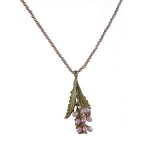  SILVER SEASONS  French Lavender Pearl Necklace Jewelry