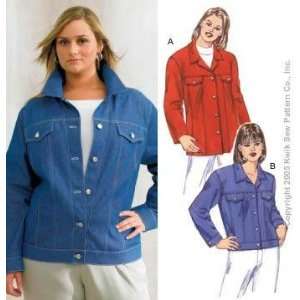  Kwik Sew Jean Jackets Pattern By The Each Arts, Crafts 