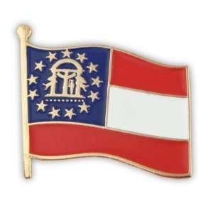  Georgia State Flag Pin Jewelry