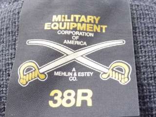 mens wool cardigan sweater Military Equipment Mehlin Estey navy blue 