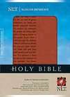 Holy Bible New Living Translation Chestnut Psalm 23 LeatherLike 