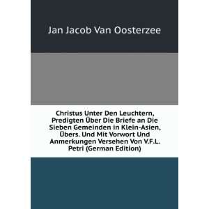   Von V.F.L. Petri (German Edition) Jan Jacob Van Oosterzee Books