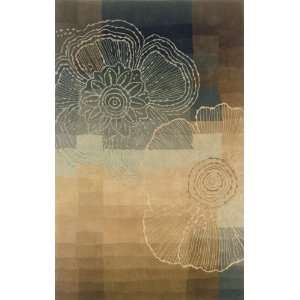   12021 Blue/Beige Color Handmade Chinese Environments Collection Rug