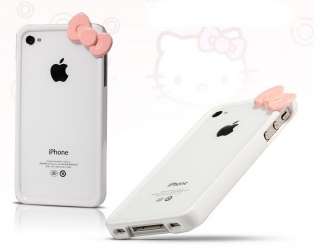   Bowknot Frame bumper Case Cover For Apple iPhone 4 4S 4G 1pcs  