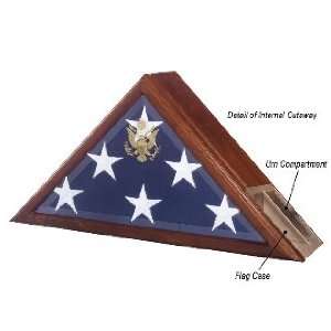  Urn and Flag Case, funeral Flag Case