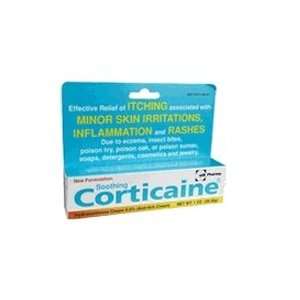  Corticaine Topical Cream For Minor Skin Irritations   1 Oz 