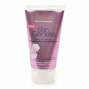  LOreal Skin Genesi Deep Purifying Foaming Cream Cleanser 
