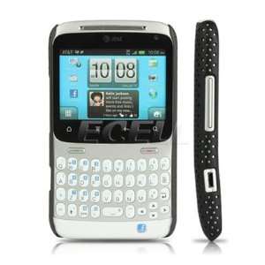     BLACK PERFORATED MESH BACK CASE COVER FOR HTC CHACHA Electronics