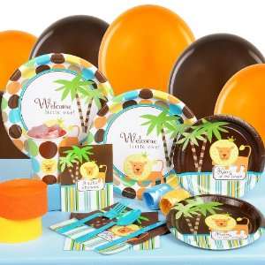 Lets Party By HALLMARK King of the Jungle Baby Shower Standard Party 
