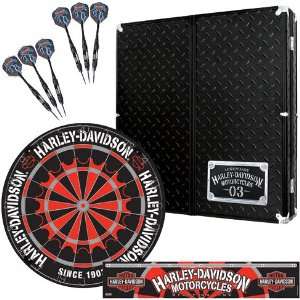    Harley Davidson Diamond Plate Cabinet Set