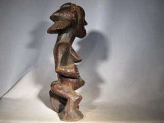 Africa_Congo Luba statuette #243 tribal african art  