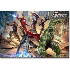  (42x62) Avengers Comic Mural Huge Poster