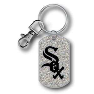  Chicago White Sox Glitter Key Ring