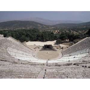  Restored Theatre, Epidaurus, Unesco World Heritage Site 