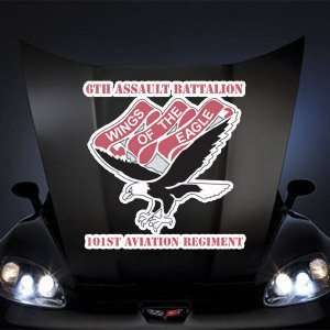  6th 101st Aviation Regiment 20 DECAL Automotive