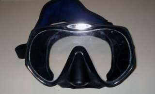 Atomic Aquatics Sub frame scuba diving mask +case  