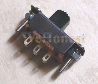 10 pcs Slide Switch 2P2T On Off with screws, nuts etc.  