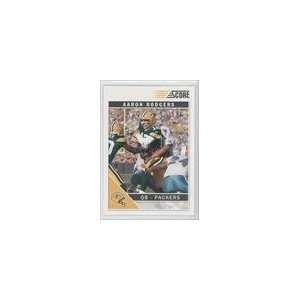  2011 Score #103   Aaron Rodgers Sports Collectibles