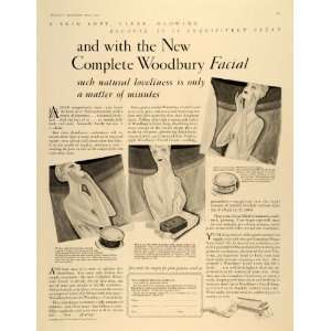  1928 Ad Woodburys Facial Cream Andrew Jergens Co. Cold 