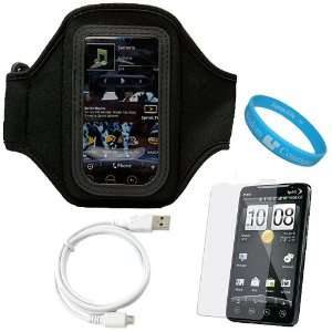 Durable Neoprene Exercise Sports Workout Armband with 