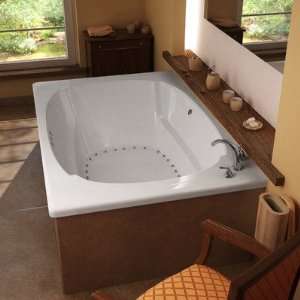  St. Lucia 48 x 72 x 23 Rectangular Air Jetted Bathtub 