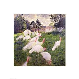  The Turkeys at the Chateau de Rottembourg, Montgeron, 1877 