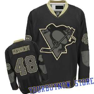  NHL Gear   Tyler Kennedy #48 Pittsburgh Penguins Black Ice 