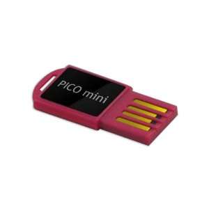  Super Talent Pico Mini B 2GB USB2.0 Flash Drive (Pink 